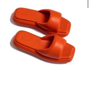 Hanifa sandals in flame